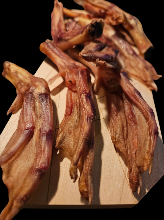 Duck Feet, Dehydrated Dog Treats